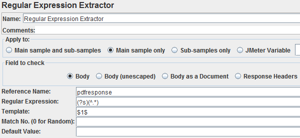 Regular Expression Extractor