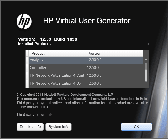 HP LoadRunner 12.50